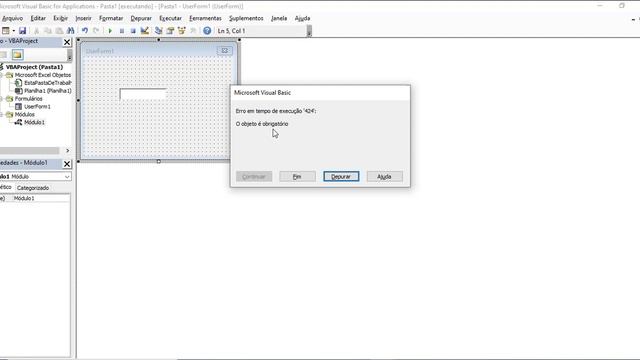 EXCEL VBA BÁSICO 2022 ERRO OBJETO É OBRIGATÓRIO смотреть онлайн