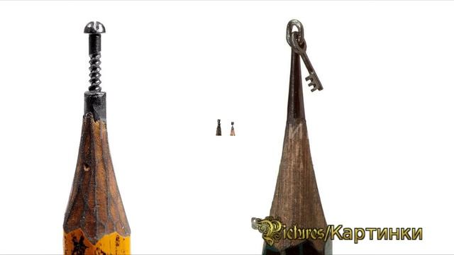 Pictures. Картинки. МИНИ СКУЛЬПТУРЫ ИЗ КАРАНДАШЕЙ-Рicture Show смотреть онлайн