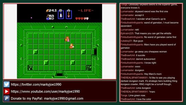 MarkyJoe Stream: Zelda Randomized [Part 1] смотреть онлайн