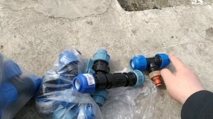 Капельный полив своими руками из ПНД трубы и фитингов