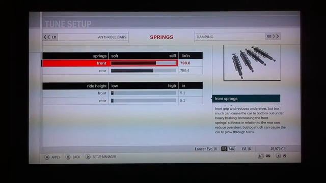 Forza Motorsport 3 - Tune Setup Options смотреть онлайн