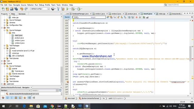 insert update records to table java mysql смотреть онлайн