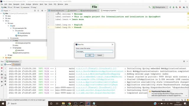 i18N in SPRING BOOT, THYMELEAF 2021 ? смотреть онлайн
