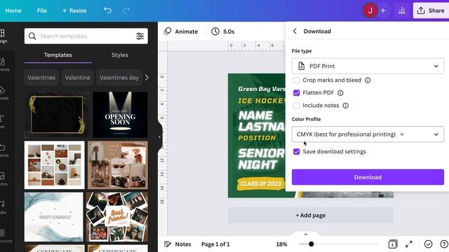 How to download a pdf file in Canva смотреть онлайн