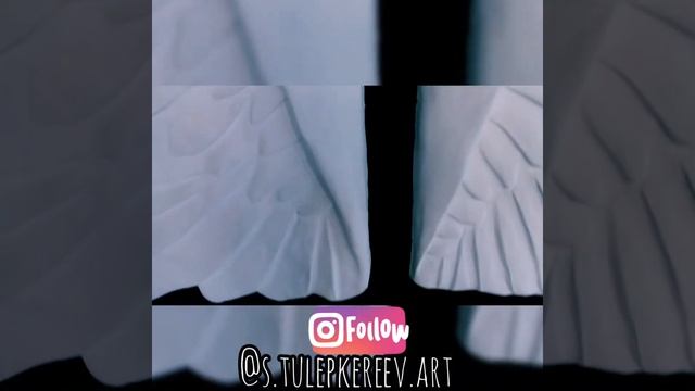 Барельеф - Крылья Ангела Художник Сабыржан Тулепкереев 2021 смотреть онлайн