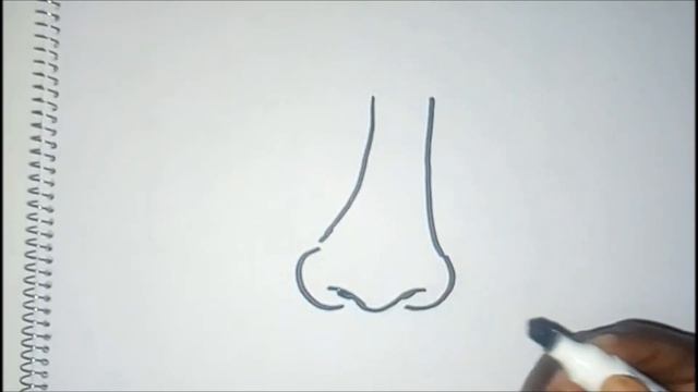 How to draw a nose for kids easy смотреть онлайн