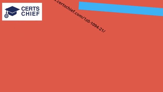 Oracle 1Z0-1094-21 Exam Dumps Training Kit by CertsChief.com смотреть онлайн