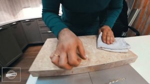 Как правильно склеить два куска столешницы. Кухни Пермь. Кухни GOOD.
