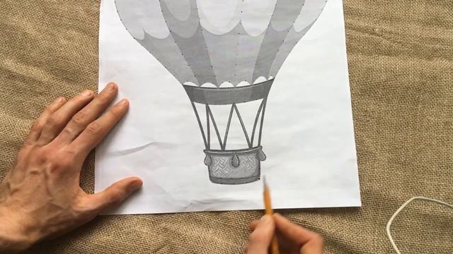 Мастеркласс по string art для начинающих. Воздушный шар в технике стринг арт. смотреть онлайн