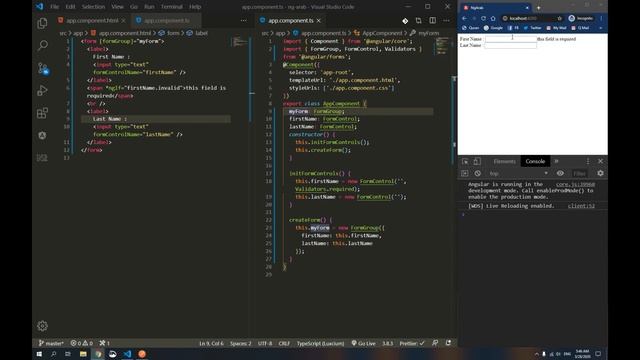 Forms - Part 7 : Form Validation - Create Custom Validators #1 | Master Angular Framework In Arabi смотреть онлайн