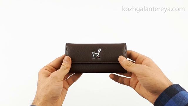 ⭐Ключница женская кожаная ⭐ Sergio Valentini СВ 8030-406 смотреть онлайн