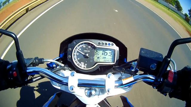 Suzuki GSR 750 Top Speed - 258 Km/h