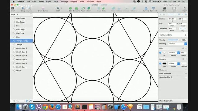 Sketch App: Sacred Geometry sample "Metatron's Cube" смотреть онлайн