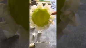 Подбукетница. Сборка каркаса для букета из зефира