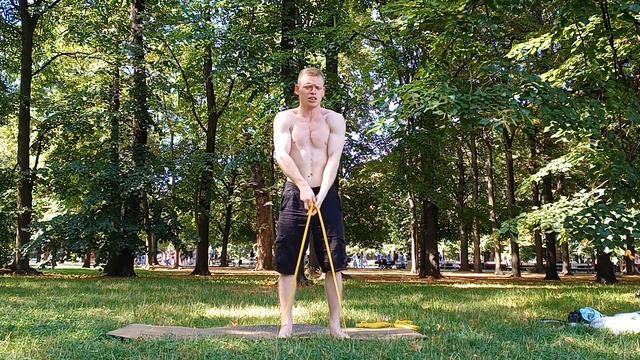 Как разогреть плечи перед растяжкой! смотреть онлайн
