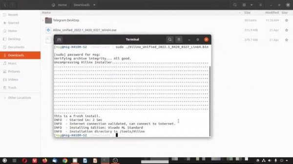 Step-by-Step Guide: Installing Vivado 2022.1 ML Edition on Ubuntu 20.04 Linux and Windows 10