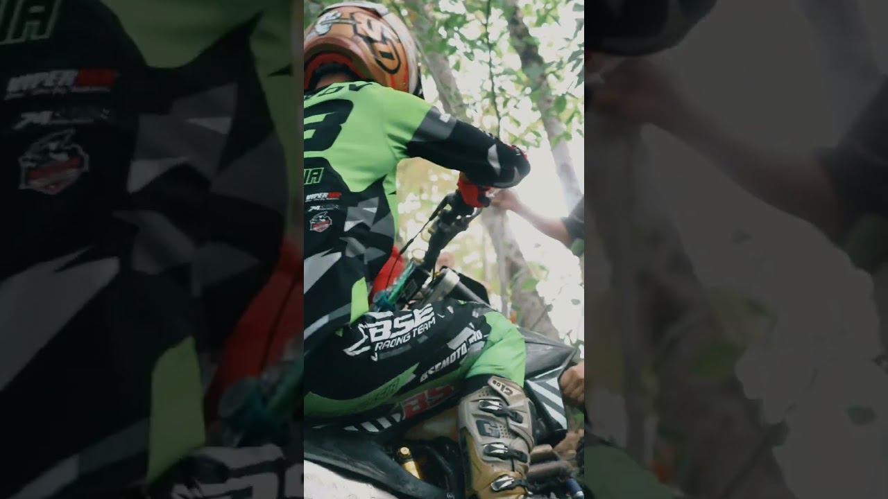 Легкий вес - легче в гору! BSE T8 в хард эндуро! смотреть онлайн