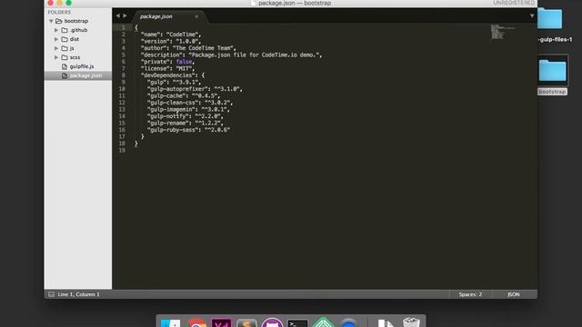 Compiling SASS/SCSS with Gulp, Part 4: Compiling Bootstrap смотреть онлайн