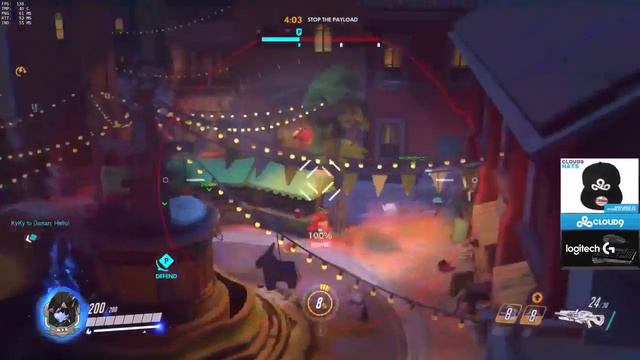 Overwatch Pro Replays #105 - Cloud9 Surefour as Widowmaker on Dorado Escort - Over of Gosu 2016 смотреть онлайн