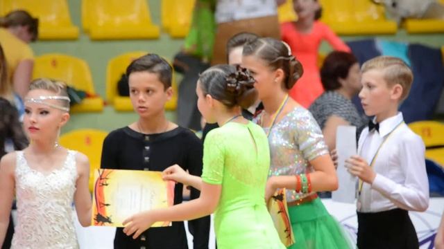 Назар Коваль и Богдана Строевая, Бальные танцы, Черкассы смотреть онлайн
