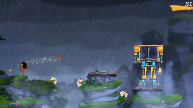 Angry Birds 2 Boss Fight #1! Chef Pig Level 5 Walkthrough смотреть онлайн