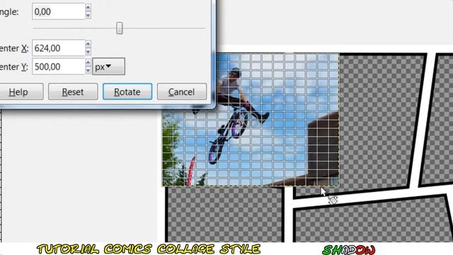 Tutorial Gimp - Comics collage style смотреть онлайн