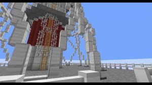 ЧАЭС в MINECRAFT. Забрались на вент трубу 3-4 энергоблока!