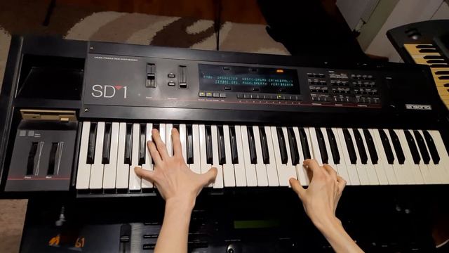 🎹 Спонтанный обзор на коленке Ensoniq SD1