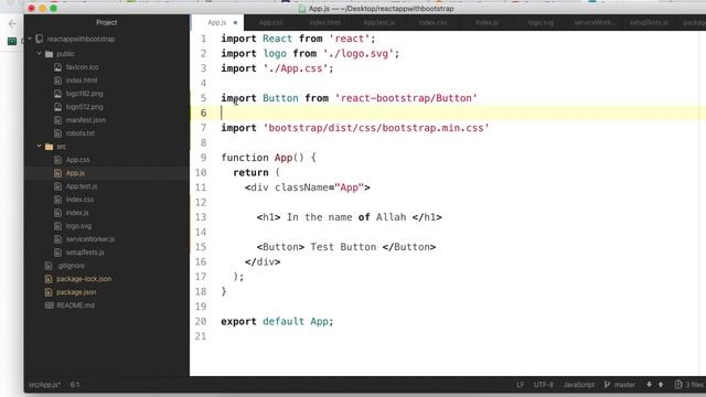 Bootstrap in ReactJS | ReactJS with bootstrap best explanation in Urdu Hindi смотреть онлайн