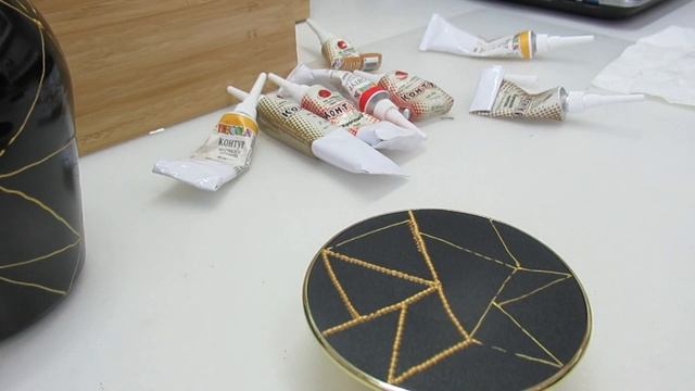 Роспись бутылки, Мастер класс #точечная_роспись смотреть онлайн