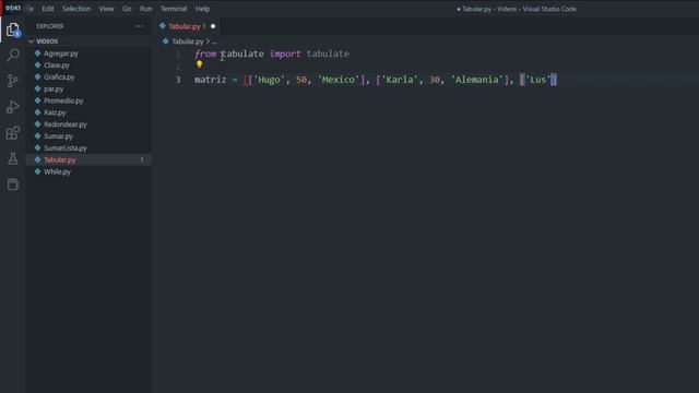 Cómo Tabular En Python (2023) Hacer Tablas Con Python смотреть онлайн