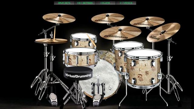 Virtual Drums УДАРНАЯ УСТАНОВКА. | ИГРА НА БАРАБАНАХ | № 2 смотреть онлайн