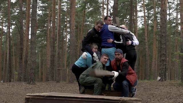 Активный тренинг командообразования "Веревочный курс" смотреть онлайн