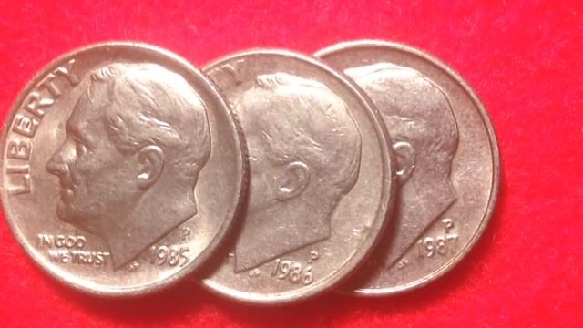 1985, 1986, 1987 Dimes: Look For Misplaced Mint Marks смотреть онлайн