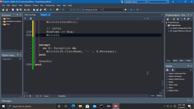 Delphi Pascal Programming смотреть онлайн