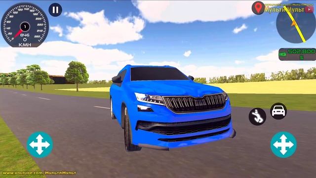 Skoda Kodiaq Driver - Car Simulator 2022 - Best Android GamePlay #2 смотреть онлайн