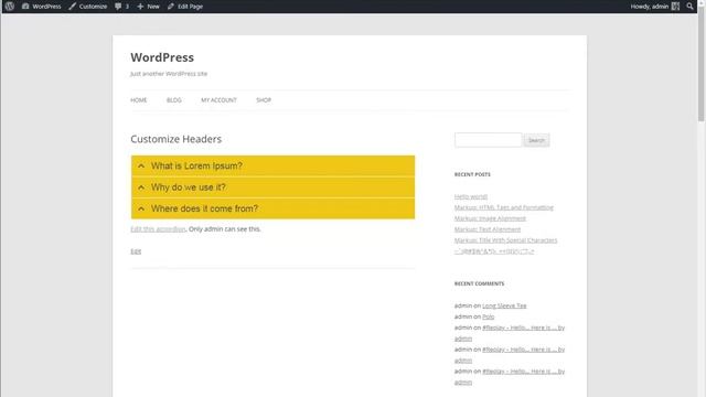 FAQ plugin WordPress - How to customize headers смотреть онлайн