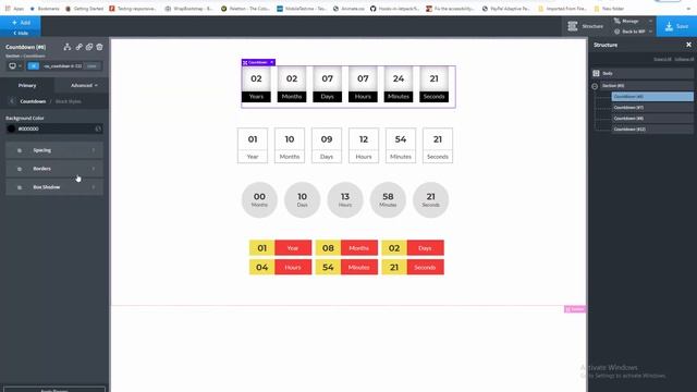Countdown Component for Oxygen Builder смотреть онлайн