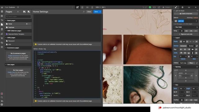 Webflow Tutorial: Animate Grids on Scroll смотреть онлайн