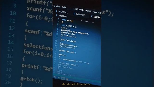Selection sort #python #datascience #programming #1million смотреть онлайн