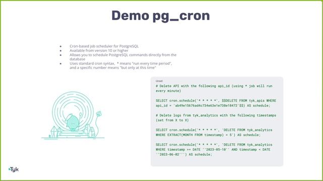 Tyk with PostgreSQL смотреть онлайн