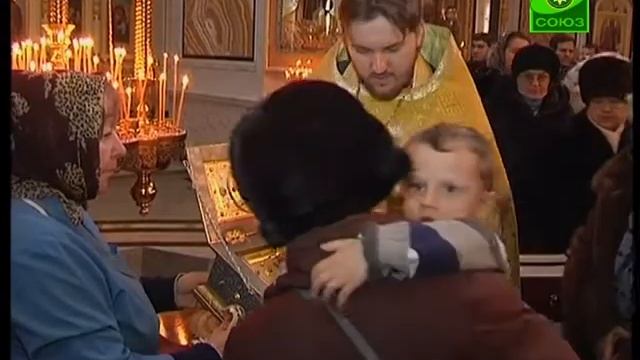 В Уфе пребывают мощи Матроны Московской смотреть онлайн