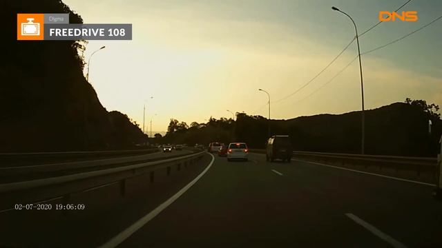 Образец видеозаписи Digma FreeDrive 108 / Video Sample DVR Digma FreeDrive 108