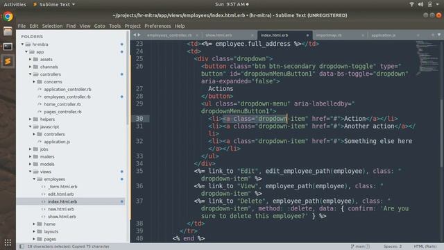 Using Bootstrap Dropdown to Display Links смотреть онлайн