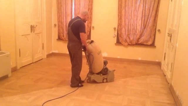 Циклевка пола. Полный цикл смотреть онлайн