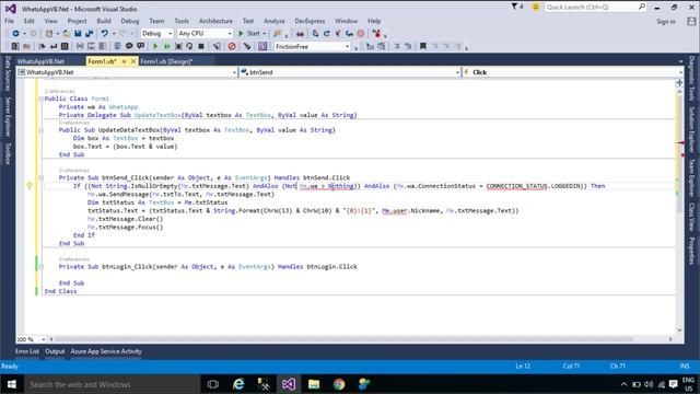VB.Net Tutorial - How to make a WhatsApp Messenger | FoxLearn смотреть онлайн