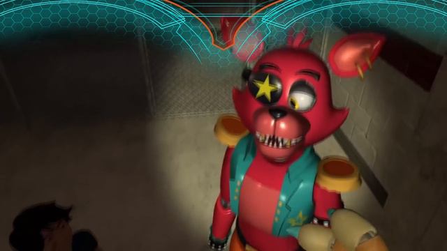 GLAMROCK FREDDY AND GREGORY MEET GLAMROCK FOXY IN VR CHAT