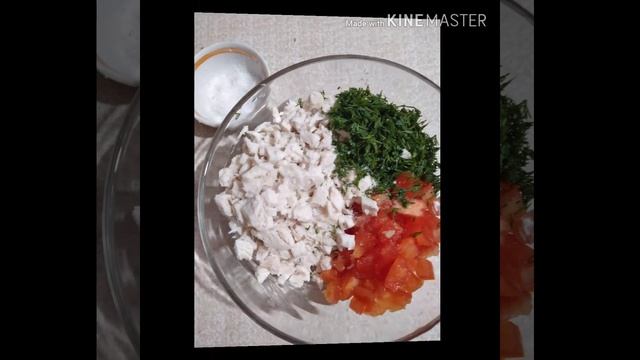 Салаты с Мидиями