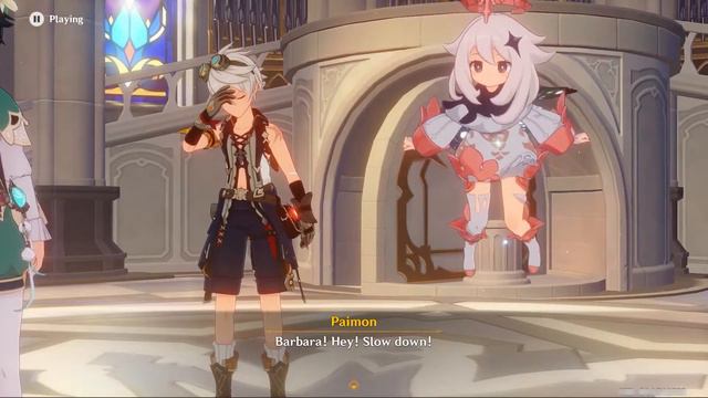 Genshin Impact - Windblume Festival [Story] смотреть онлайн