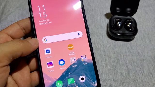 How to connect Galaxy Buds Live to Oppo Reno 2z with App setup смотреть онлайн